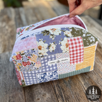 Patchwork Picnic Quilted Makeup Bag