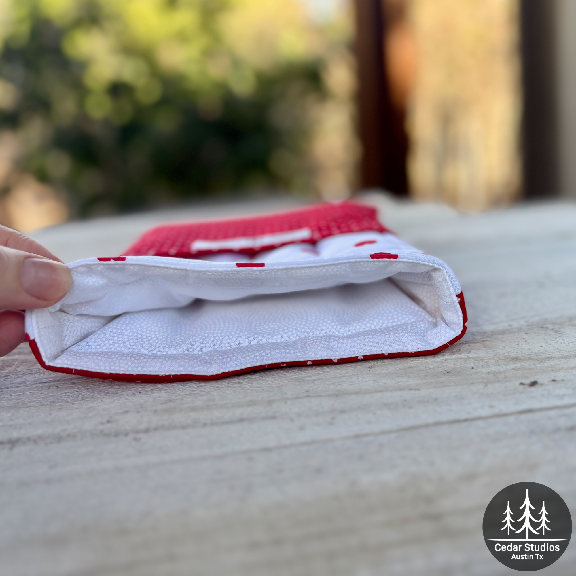 Two of Hearts Medium Book Sleeve