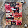 BBQ Time Handmade Quilted Laptop Sleeve 13"