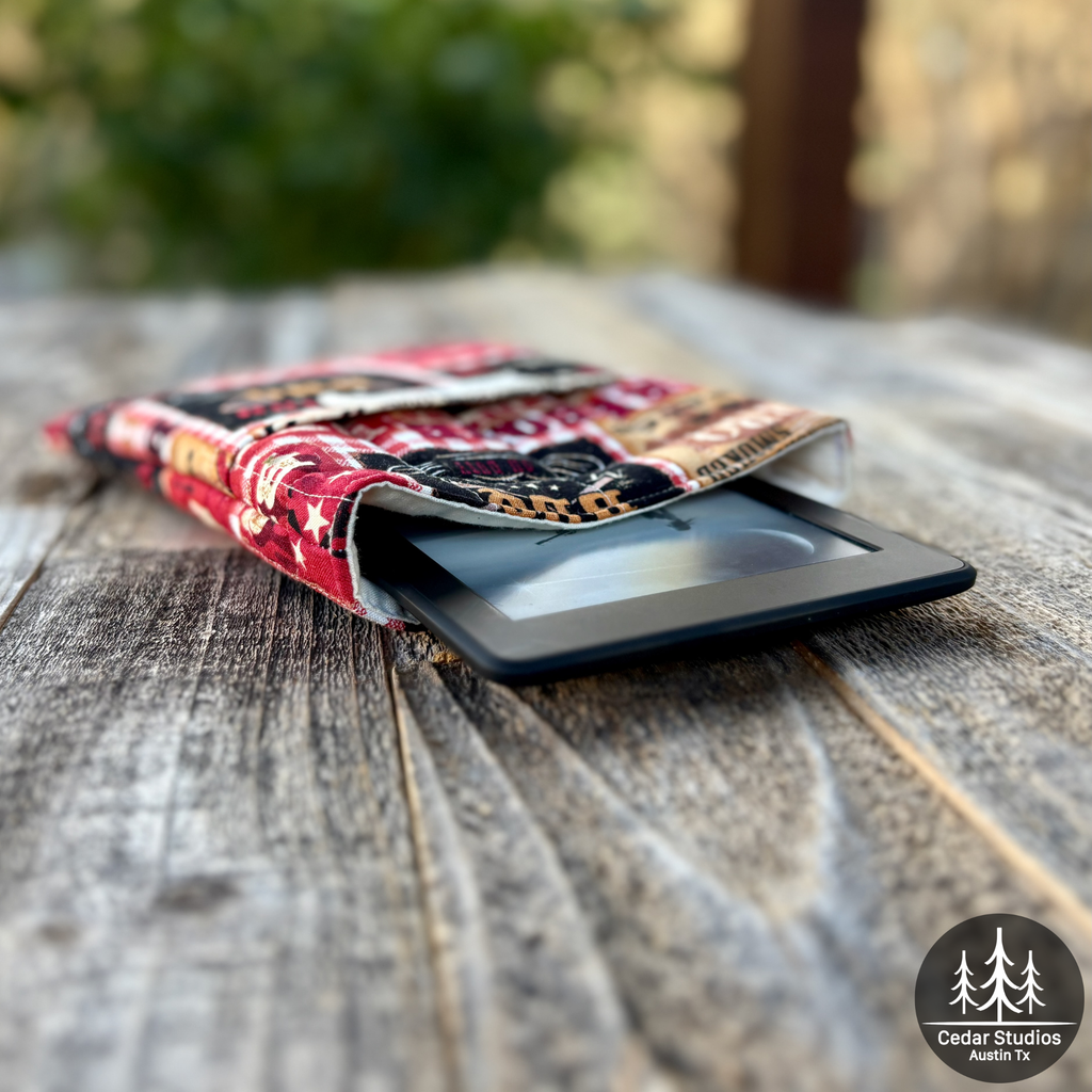 BBQ Quilted Kindle Sleeve
