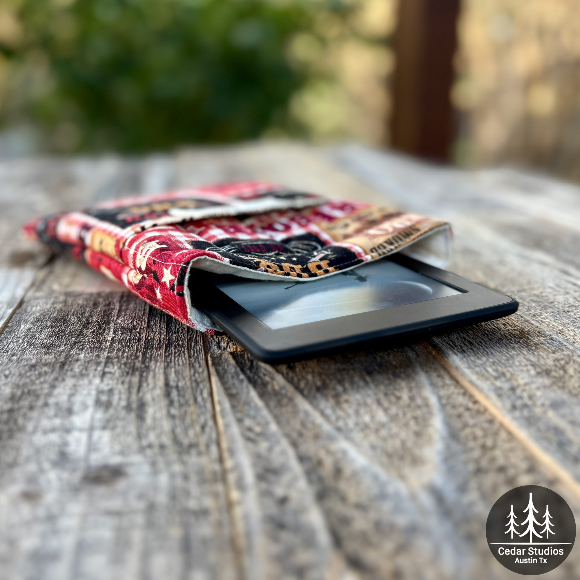 BBQ Quilted Kindle Sleeve