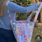 Patchwork Picnic Quilted Weekender Tote Bag