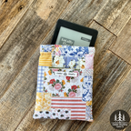 Patchwork Picnic Quilted Kindle Sleeve