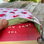Strawberry Patch Medium Book Sleeve
