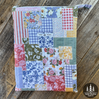 Patchwork Picnic Handmade Quilted Laptop Sleeve 13"