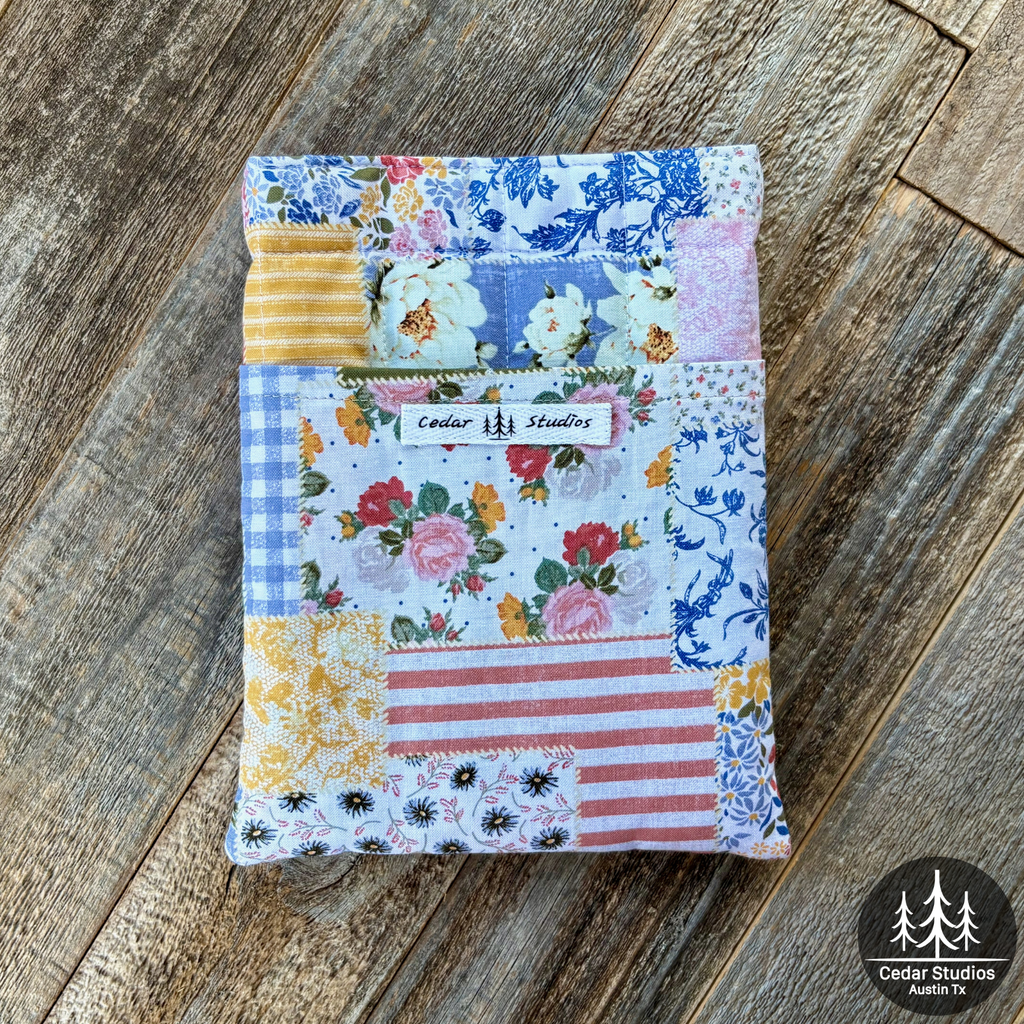 Patchwork Picnic Quilted Kindle Sleeve