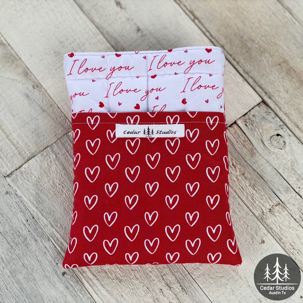 Love Quilted Kindle Sleeve