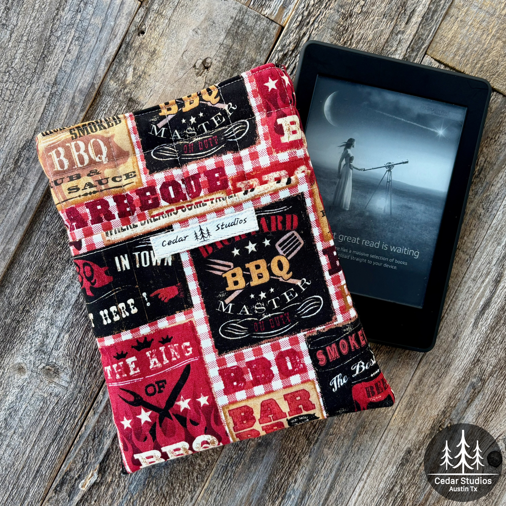 BBQ Quilted Kindle Sleeve