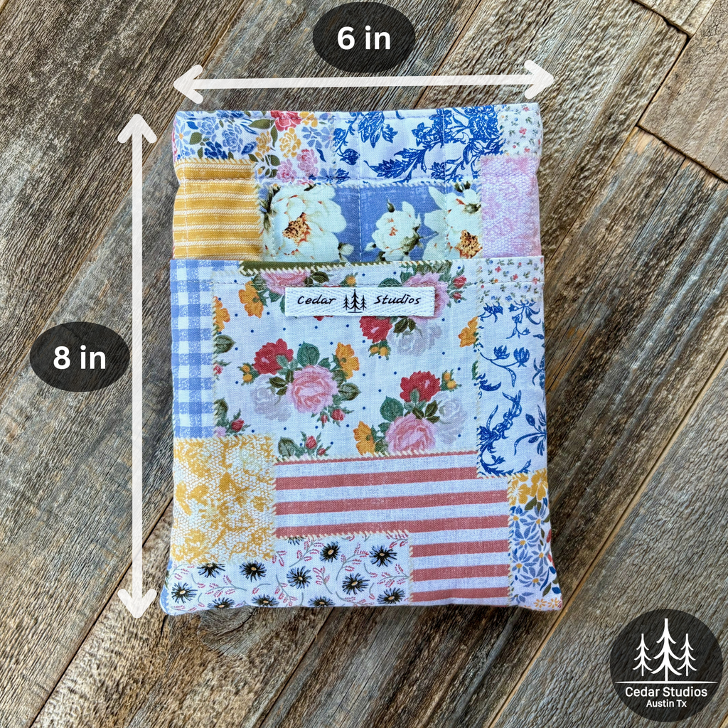 Coffee Time Quilted Kindle Sleeve